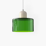 Modern Glass Cylinder Pendant 1-Light Lasson Living