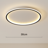 Scandinavian LED Round Ceiling Lamp | 1-Light Lasson Living