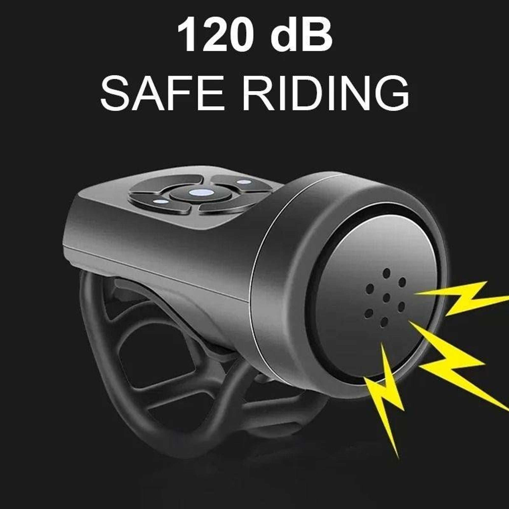 Bike Alarm With 120dB Anti-Theft Vibration Detection And Four Riding Tones - Image 5