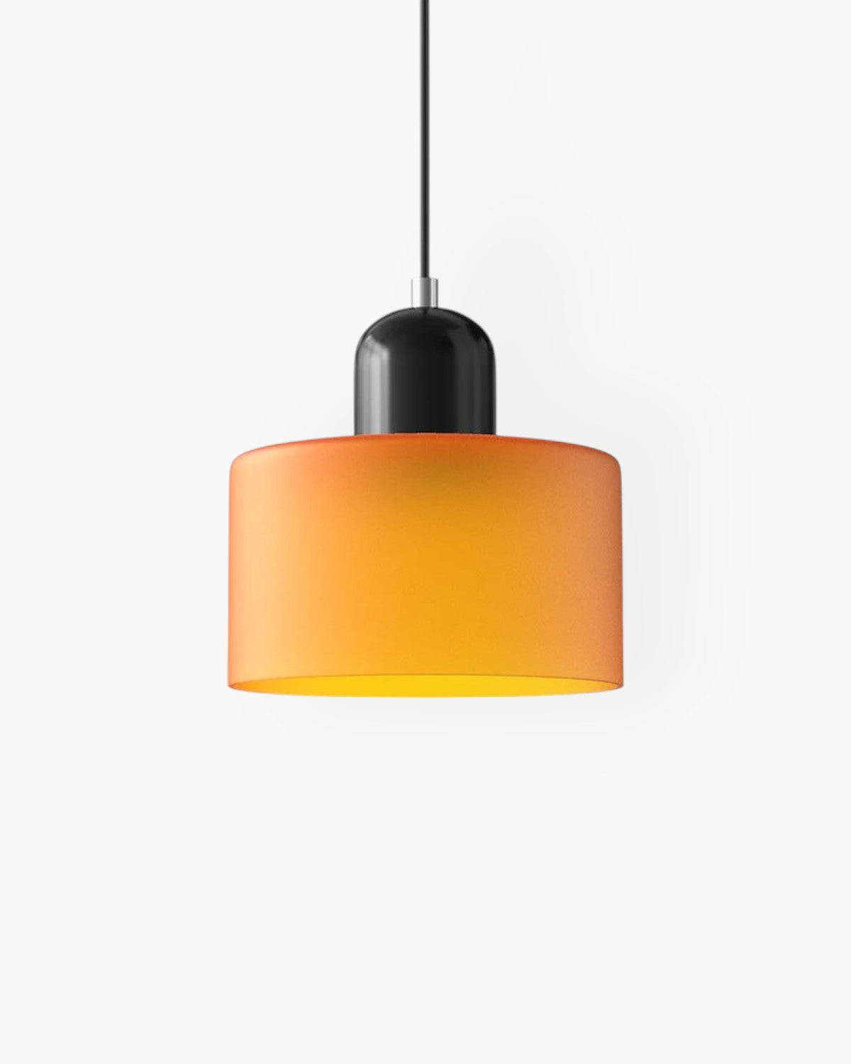 Modern Glass Cylinder Pendant 1-Light Lasson Living