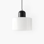 Modern Glass Cylinder Pendant 1-Light Lasson Living