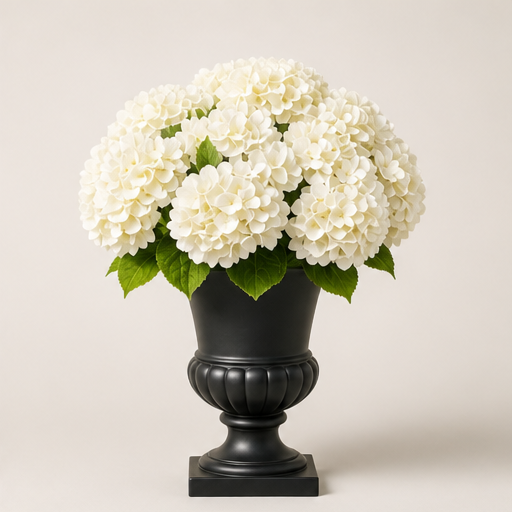Bloomcroft Silk Hydrangea Set For Porch & Patio Weatherproof Uv-Shielded Faux Flowers - Image 6