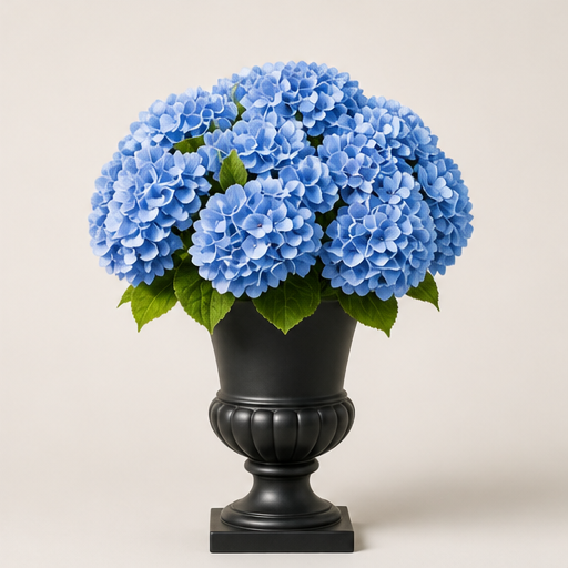 Bloomcroft Silk Hydrangea Set For Porch & Patio Weatherproof Uv-Shielded Faux Flowers - Image 8