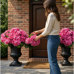 Bloomcroft Silk Hydrangea Set For Porch & Patio Weatherproof Uv-Shielded Faux Flowers - Image 9