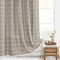 Boho Linen Shower Curtain With Tassel Hem - Image 1