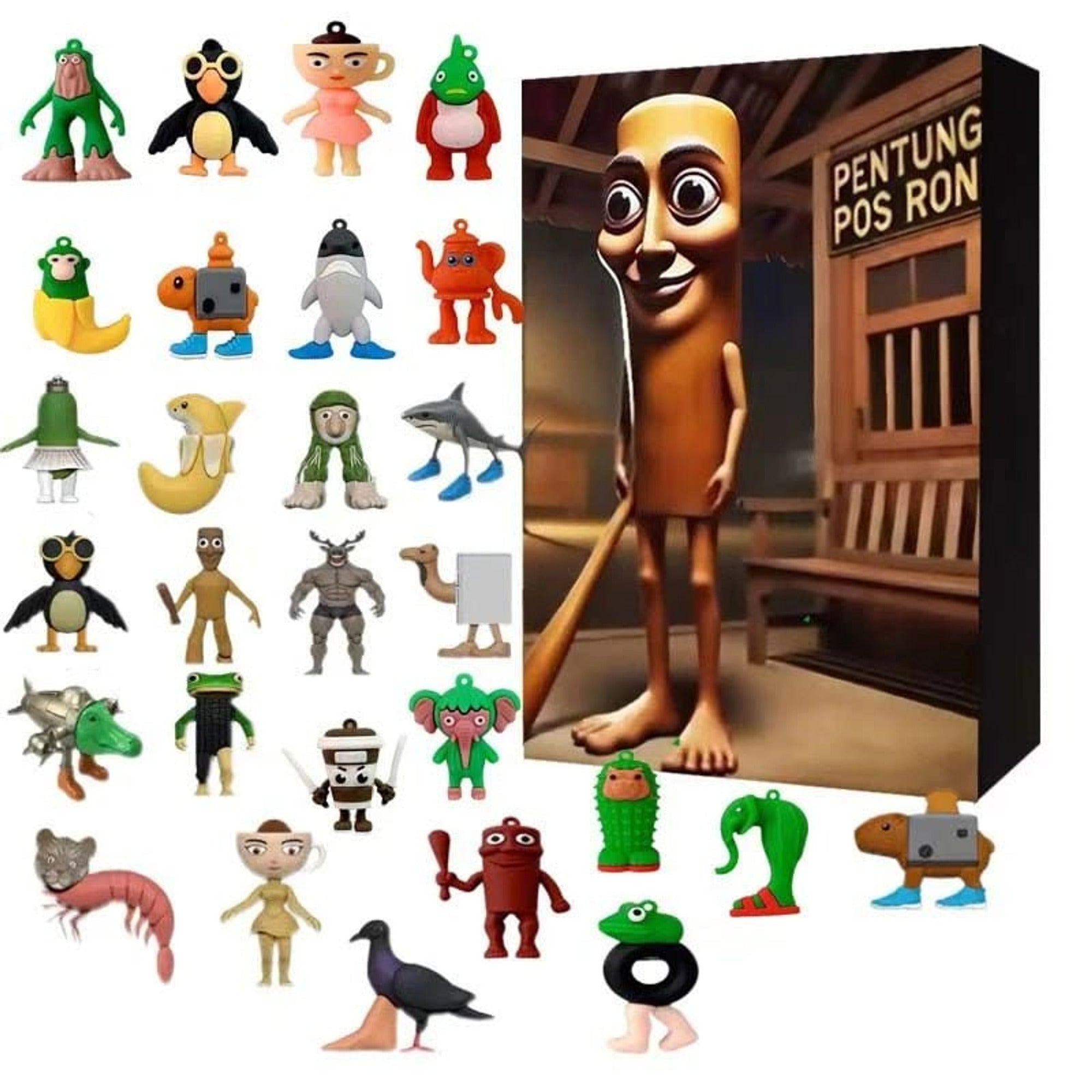 Brainrot-Inspired Advent Calendar With 24 Days Of Funny Holiday Surprises For Children - Image 5