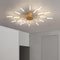 Burst Ceiling Light LED Ceiling Lights Modern Semi-Recessed Starburst Design For Bedroom - Image 1