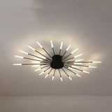Burst Ceiling Light LED Ceiling Lights Modern Semi-Recessed Starburst Design For Bedroom - Image 13