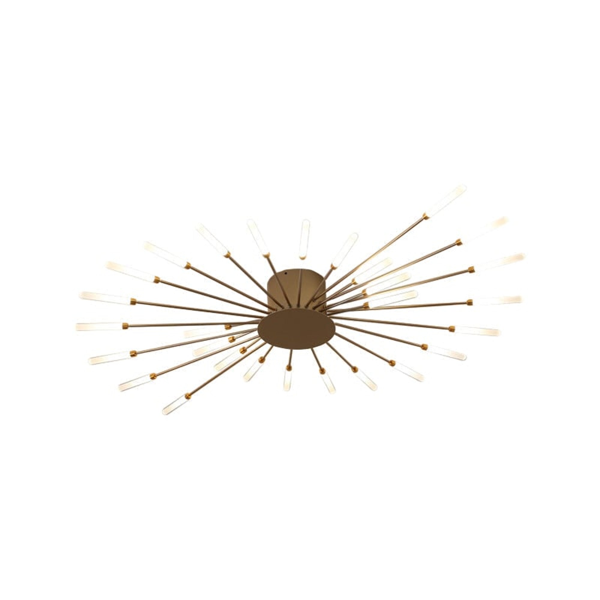 Burst Ceiling Light LED Ceiling Lights Modern Semi-Recessed Starburst Design For Bedroom - Image 6