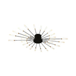 Burst Ceiling Light LED Ceiling Lights Modern Semi-Recessed Starburst Design For Bedroom - Image 26
