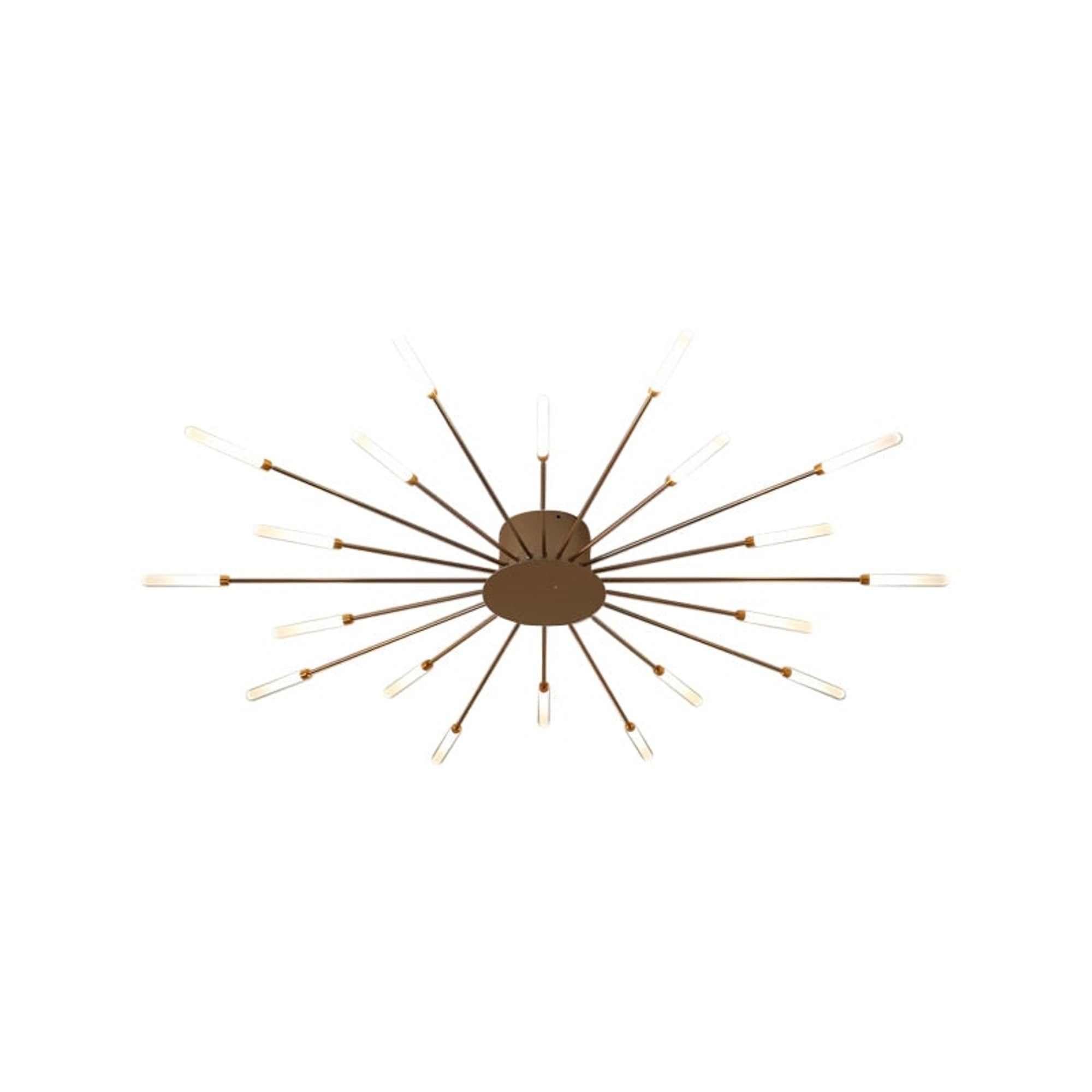 Burst Ceiling Light LED Modern Semi-Recessed Ceiling Fixture Starburst Design - Image 24