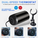 Car Air Blower Fast Heating Cup Shape Warm Plug And Use Instant Heat - Image 6