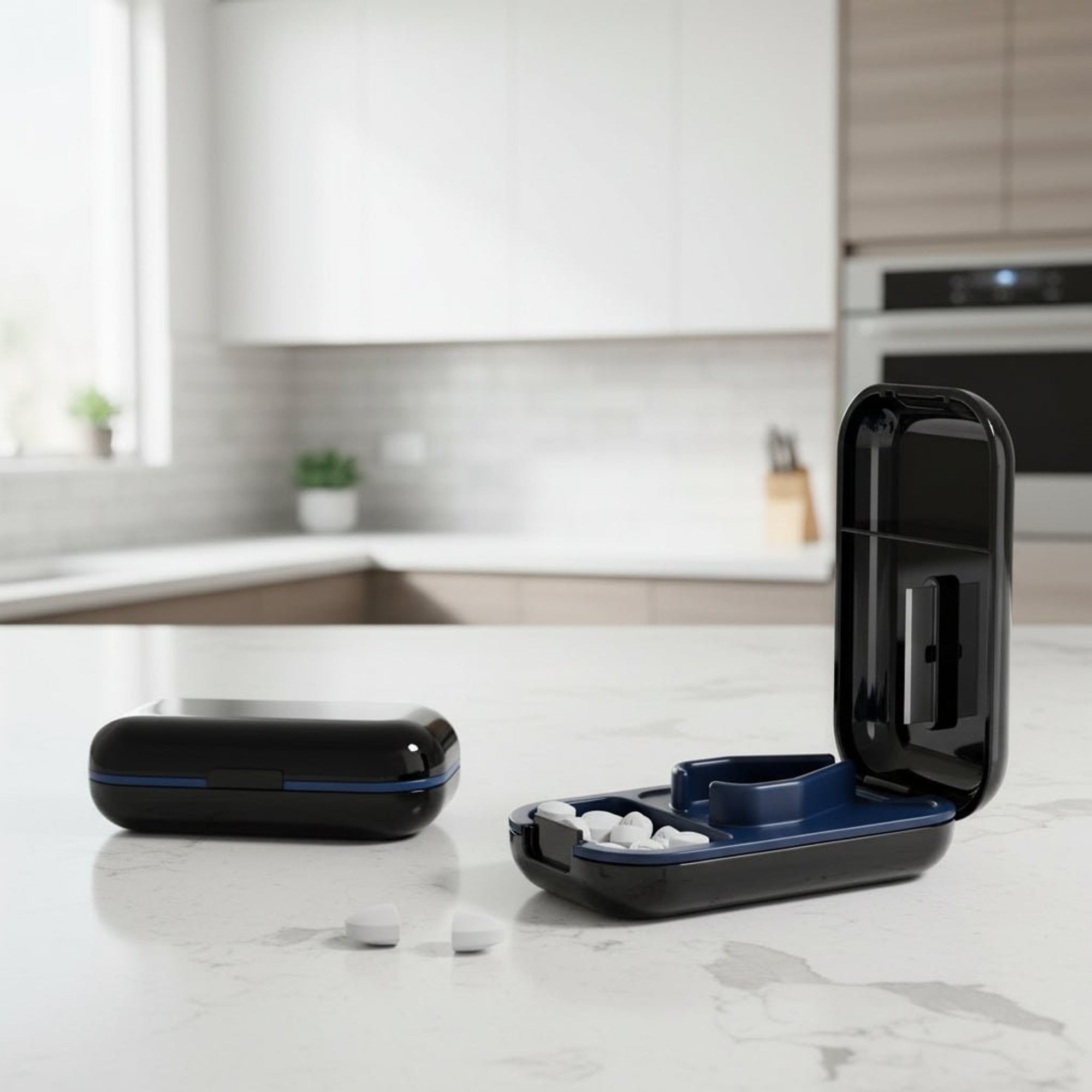 Careedge Tablet Cutter With Concealed Storage Compartment - Image 1