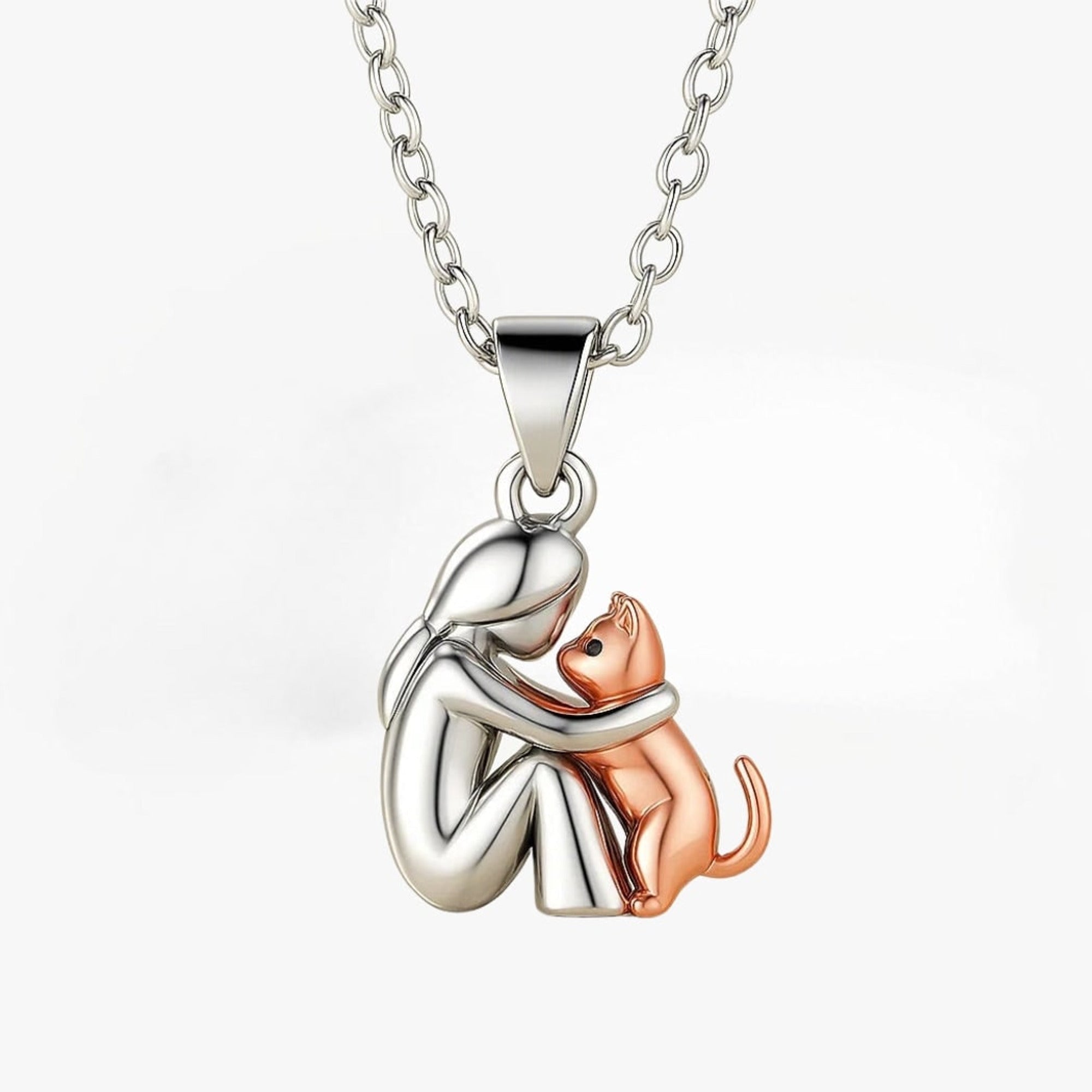 Cat Necklace With Beth Cat-Inspired Collar Pendant - Image 1