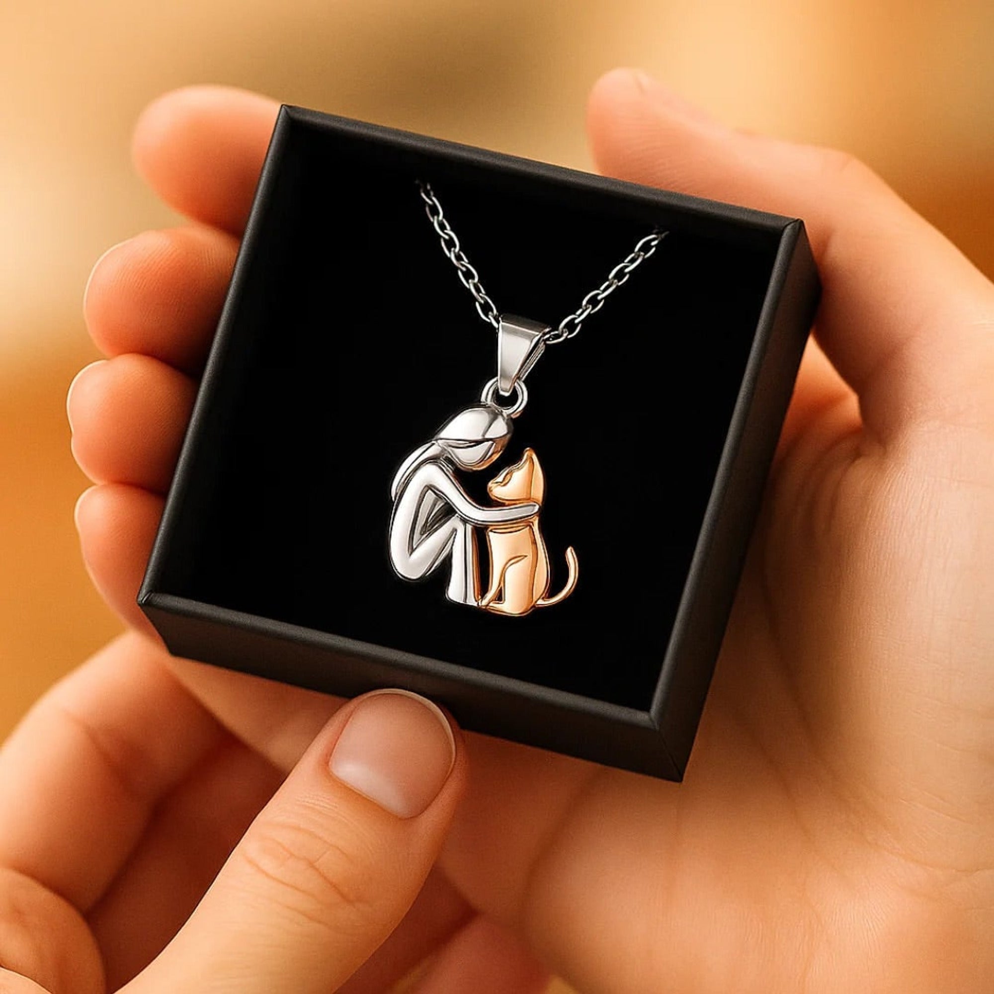 Cat Necklace With Beth Cat-Inspired Collar Pendant - Image 5