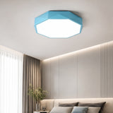 Ceiling Light Flush Mount Octagonal Metal LED - Image 3