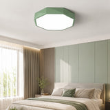 Ceiling Light Flush Mount Octagonal Metal LED - Image 4
