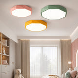 Ceiling Light Flush Mount Octagonal Metal LED - Image 7
