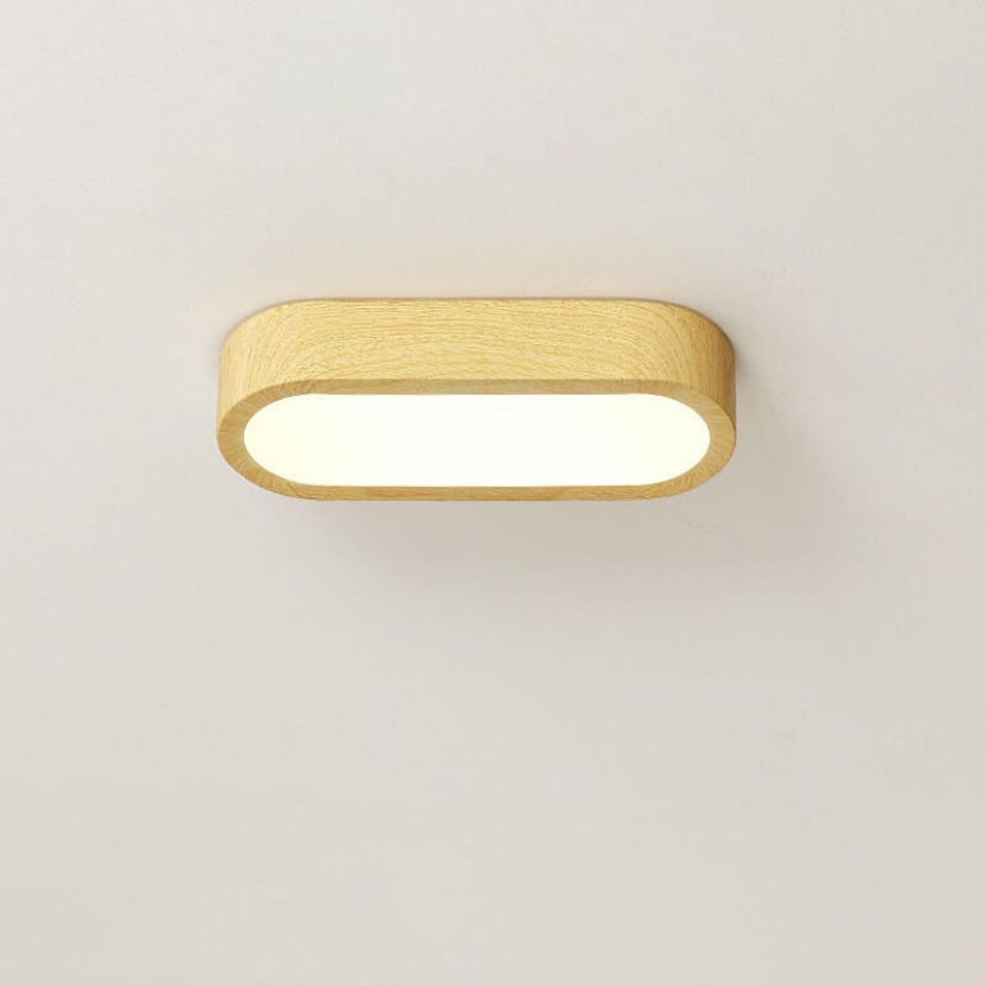 Ceiling Light LED Flush Mount Oval Finish For Hallway Living Room - Image 6