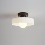 Ceiling Light LED Round Shade Exposed Bulb For Hallway - Image 2