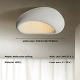 Ceiling Light LED Wabi Sabi Rustic Metal Round Modern - Image 5