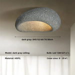 Ceiling Light Round Wabi Sabi Metal LED - Image 9