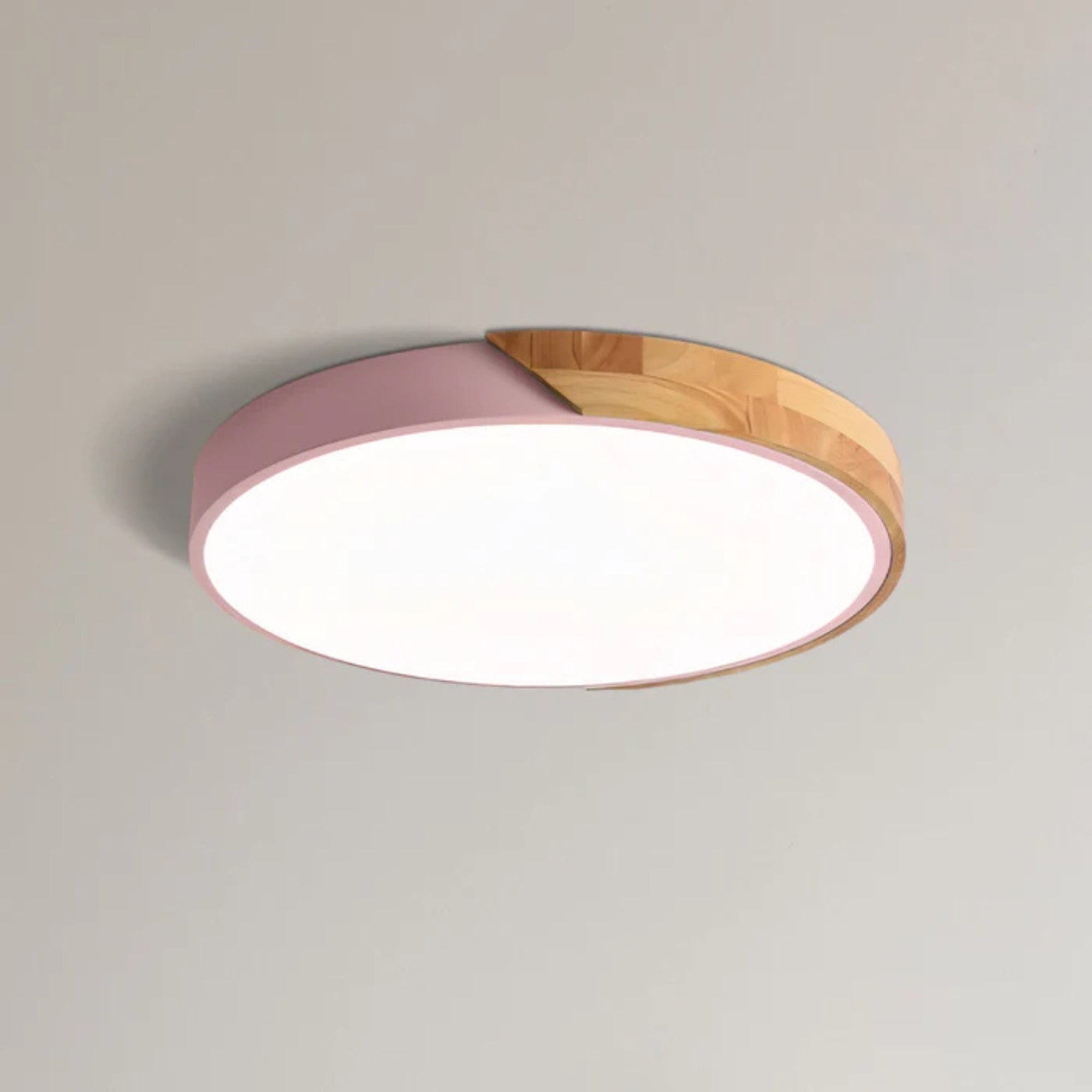 Ceiling Light Wooden LED Warm White Lamp - Image 16