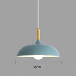 Ceiling Pendant Light Modern Scandinavian Oak Iron Adjustable - Image 10