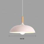 Ceiling Pendant Light Modern Scandinavian Oak Iron Adjustable - Image 12