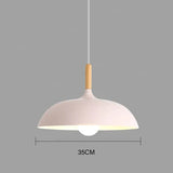 Ceiling Pendant Light Modern Scandinavian Oak Iron Adjustable - Image 12