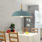 Ceiling Pendant Light Modern Scandinavian Oak Iron Adjustable - Image 13