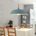 Ceiling Pendant Light Modern Scandinavian Oak Iron Adjustable - Image 13