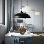 Ceiling Pendant Light Modern Scandinavian Oak Iron Adjustable - Image 8