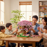 Cherry Blossom Building Blocks Tree House 2138-Piece Set For Kids And Collectors - Image 4