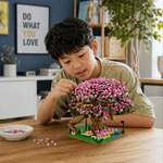 Cherry Blossom Building Blocks Tree House 2138-Piece Set For Kids And Collectors - Image 5