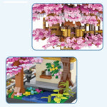 Cherry Blossom Building Blocks Tree House 2138-Piece Set For Kids And Collectors - Image 3