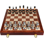 Chess Set In A High-End Gift Box With Zinc Alloy And Acrylic Pieces - Image 4