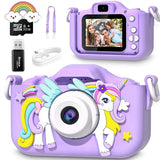 Children's Camera With Unicorn Design 32GB Rechargeable HD Video Recorder For Kids - Image 10