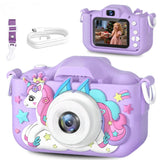 Children's Camera With Unicorn Design 32GB Rechargeable HD Video Recorder For Kids - Image 2