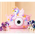 Children's Camera With Unicorn Design 32GB Rechargeable HD Video Recorder For Kids - Image 6