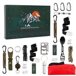 Christmas Advent Calendar With 24 Outdoor Tools For Men - Image 2