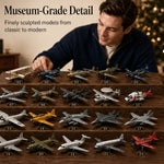 Christmas Advent Calendar With Collectible Aircraft 24-Day Aviation Countdown With Planes Jets & Helicopters - Image 9