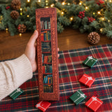 Christmas Bookshelf Advent Calendar With 24 Miniature Books - Image 1