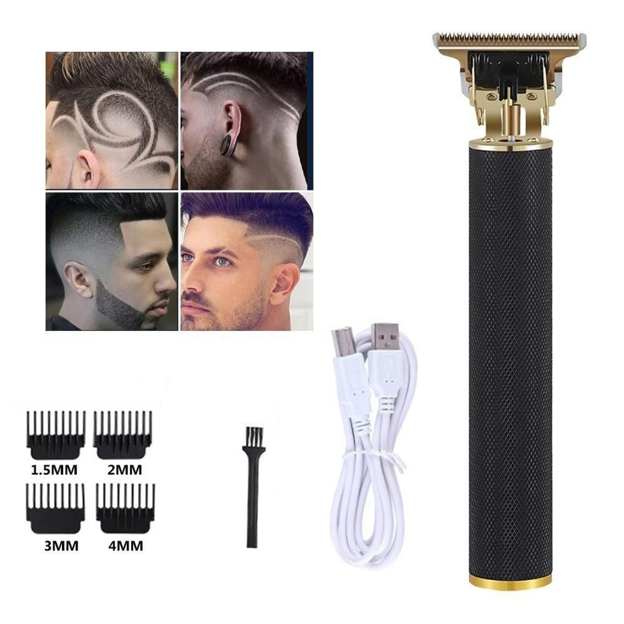 Christmas Hair Trimmer Cordless Precision Beard & Hair Grooming Razor For Men - Image 1