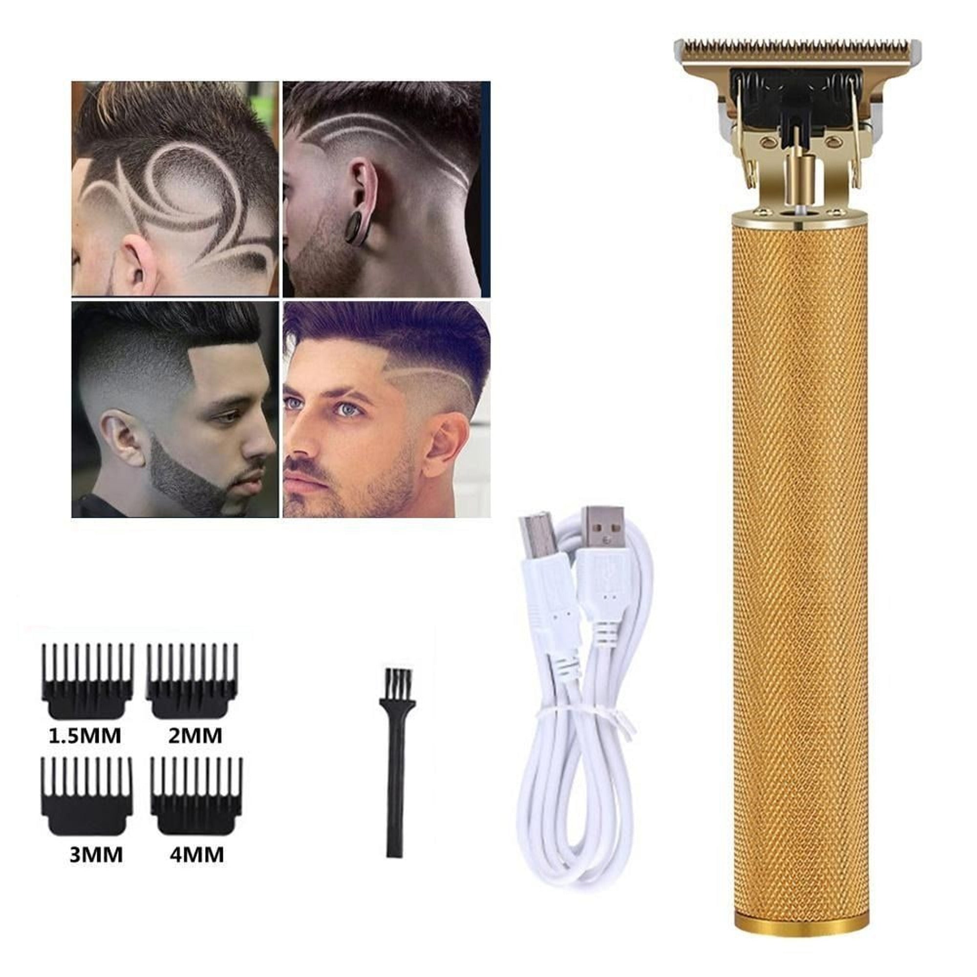 Christmas Hair Trimmer Cordless Precision Beard & Hair Grooming Razor For Men - Image 5