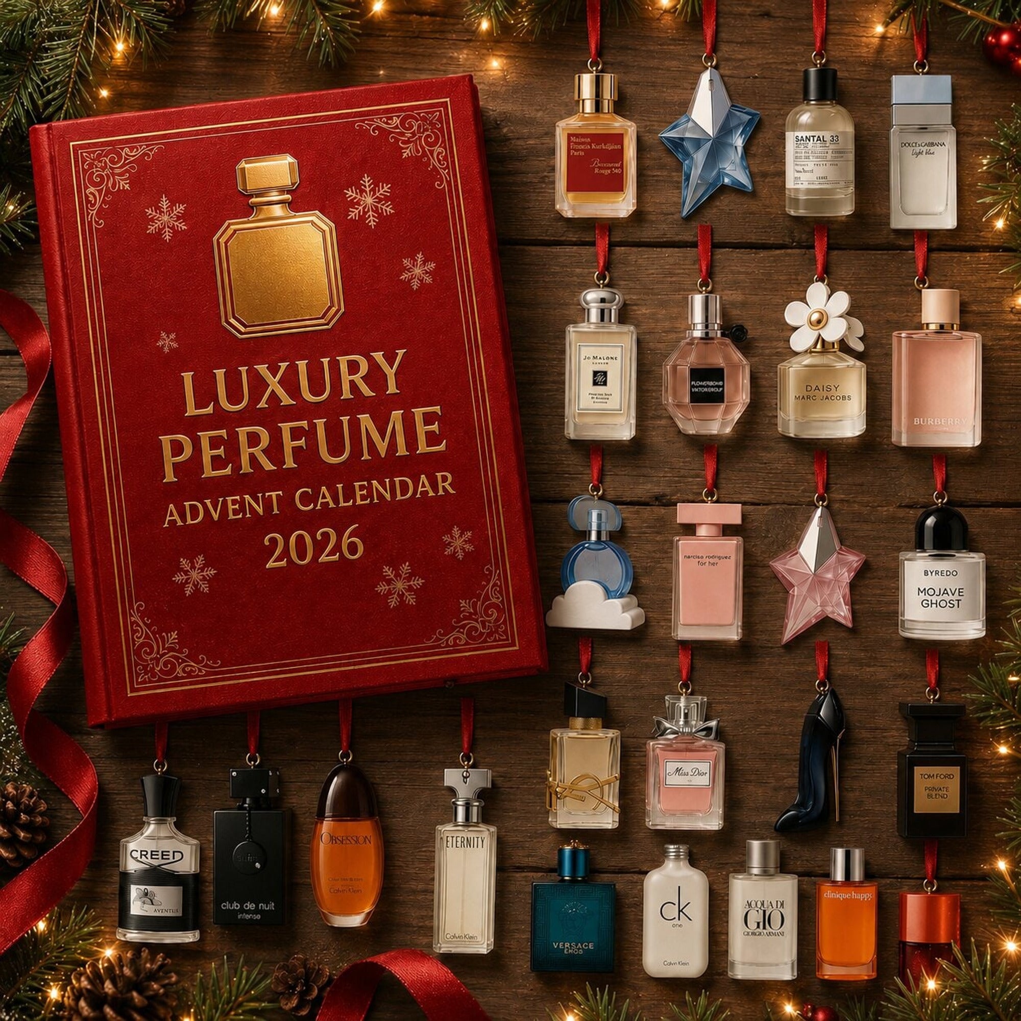 Christmas Perfume Advent Calendar 2026 With 24 Days Of Surprise Bottle Motifs - Image 1