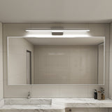 Chrome LED Vanity Light With Acrylic Panel - Image 6