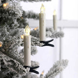 Clip On Christmas Candles With Realistic Melting Wax Effect - Image 3