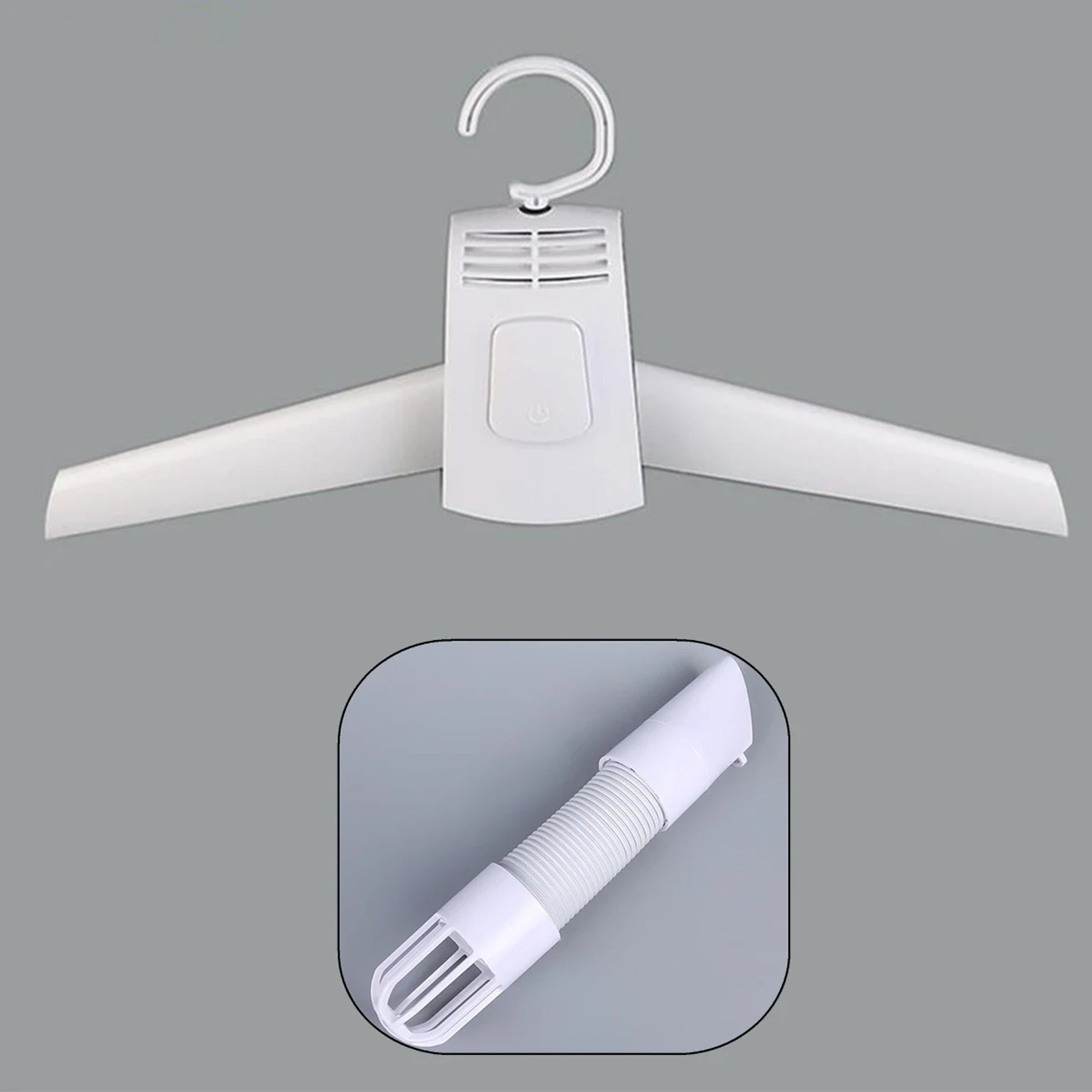 Clothes Drying Hanger EU Electric Rack Smart Hang Dryer Portable Outdoor Travel Mini Folding Available Clothing Shoes Heater - Image 5