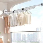 Clothes Drying Rack With 360° Rotation And Telescopic Extension Space-Saving Design For Indoor Use - Image 6